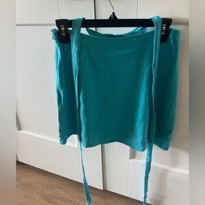 Nasty Gal Vibrant Teal Top